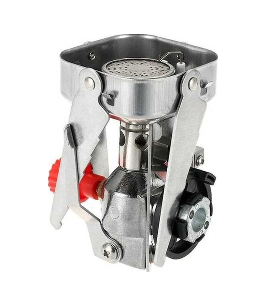 Tongxida Taşınabilir Kamp Gaz Sobası - Piezo Ateşleme - Katlanır Sırt Çantası - Çok Renkli Model Çok Renkli