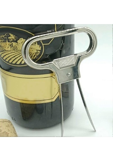 Vintage Kırmızı Şarap Tirbuşonu Bira Şişesi Açacağı Mutfak Aksesuarları Diğer