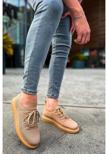 Ch307 - Rt Tricot Erkek Ayakkabı Taba Çok Renkli