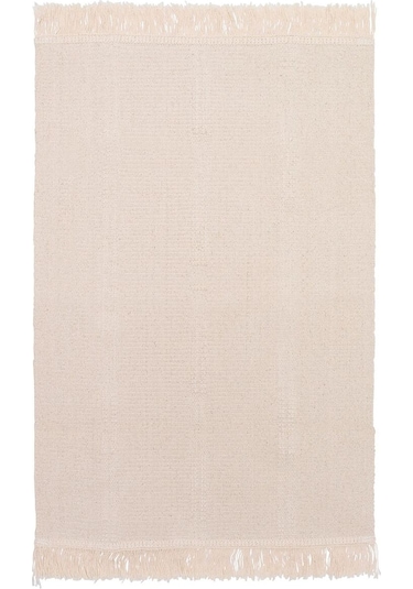 Küçük Halı, Bej, 55x85 Cm Açık Gri 100X100-Yuvarlak