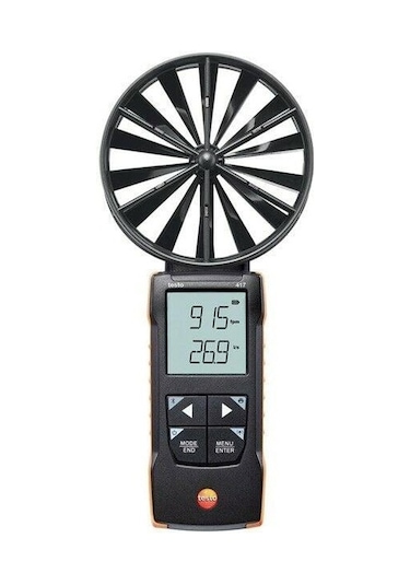 Testo 417 Akıllı Hava Hızı Ve Debi Ölçer