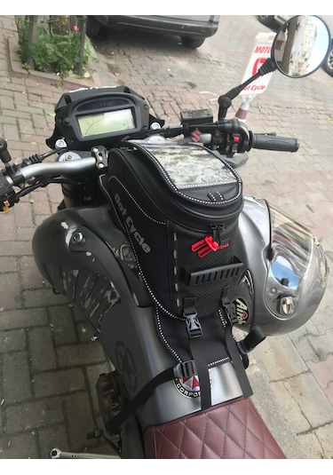 Motosiklet Telefon Tutuculu Depo Üstü Çanta