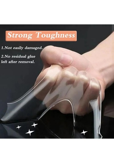 Genişlik Çift Taraflı Bant Şeffaf Su Geçirmez Yeniden Kullanılabilir Nano Bant Güçlü Yapışkan Tutkal Araba Süs Mutfak Banyo 1 Meter&30mm