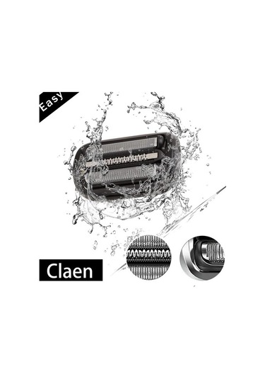 Markingyes 53b Elektrikli Tıraş Makinesi Yedek Başlık Paketi 5/6 - 5020cs 5018s 5035s 5049cs 5050cs 6020s 6040cs Siyah Tıraş Makinesi Yedek Başlığı 6wl8rz