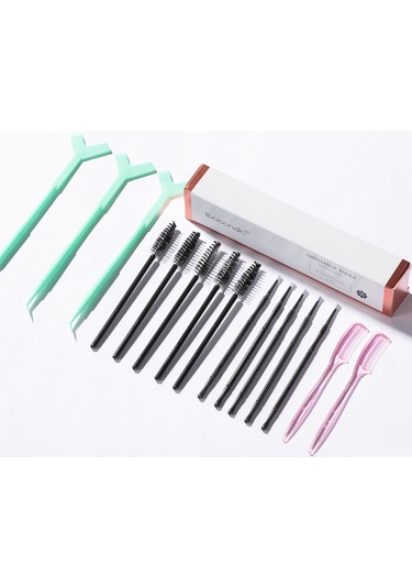 Kangvka Kaş Perm Seti 9 Parça - Profesyonel Kaş Kıvrımı Ve Şekillendirme - Ev Ve Salonu İçin Kolay Kullanım