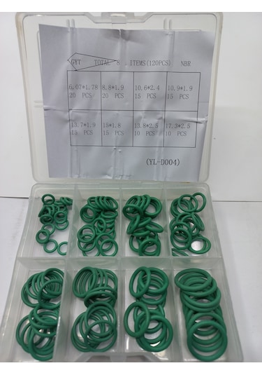 Klima O Rıng Seti Nbr 120 Parça 8 Tip