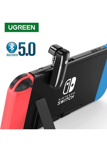 Ugreen Nintendo Switch İçin Bluetooth 5.0 Verici Ses Adaptörü Siyah