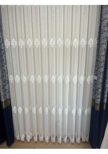 Gülse Tt Zemin 24160 Tül Perde / Ölçünüze Özel Dikim