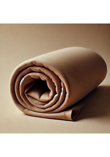Lastikli %100 Pamuk Penye Çarşaf 120x200 Ara Boy Kahve Kahverengi