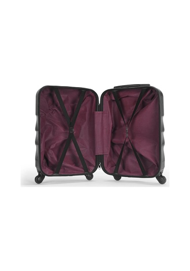 Wexta Wx-400 Siyah Kabin Boy Valiz Siyah