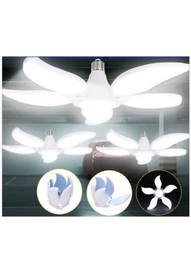 Msv 36 Watt Pervane Mango Çiçek Ampül 36 Watt Beyaz Işık E27 Duy