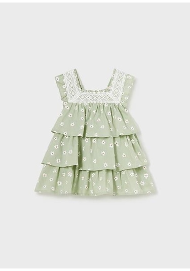 Mayoral Kız Bebek Yeşil Elbise 01922 Yeşil