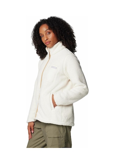Columbia West Bend Tam Fermuarlı Iı Kadın Polar Üst Ekru Ak5171 001