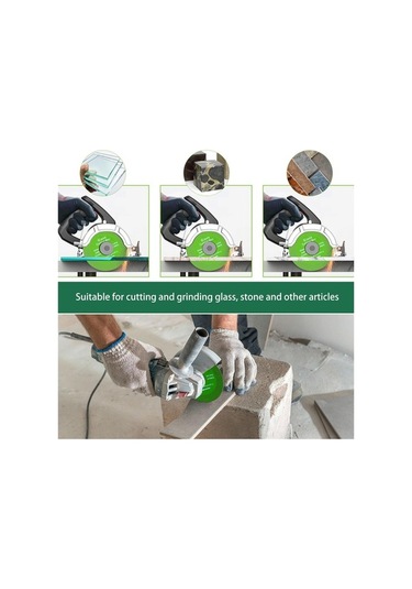 Fortunelane Diamantlı Cam Seramik Mermer Kesme Diski 100/115mm - İnce, Kırılmaya Dayanıklı, Sessiz, Hassas - 1 Adet