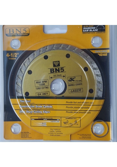 Mermer Granit Fayans Ahşap Taş Beton Kesme Zımpara Diski Seti 2li