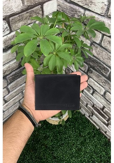 Derije Hakiki Deri Antik Siyah Erkek Cüzdanı T1831 Çok Renkli