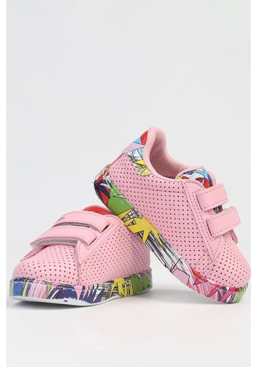 Benetton Bn-31517 Rahat Ortopedik Taban Kız Çocuk Ayakkabısı Pembe