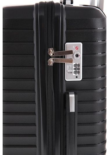 5235 Polipropilen Büyük Boy Valiz-siyah