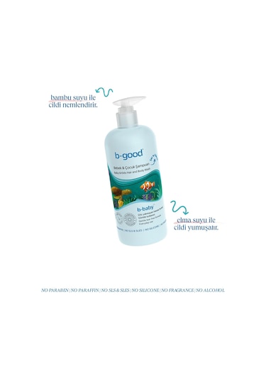 B-good Bebek & Çocuk Saç Ve Vücut Şampuanı 500 Ml