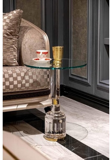 Dulda Akrilik Eva Sehpa Şeffaf