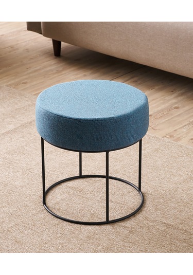 Favora Didim Puf - Mavi Mavi