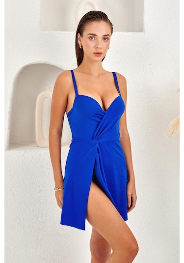 Lapieno Kaplı Elbise Mayo 4154 Saks