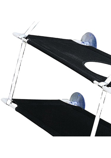 Suntek Pet Kedi Pencereye Monte Yumuşak Siyah-çift-katman