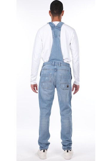 Erkek Jean Tulum Pantolon Mavi