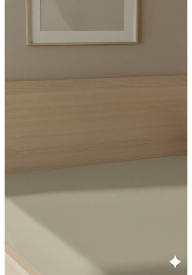%100 Pamuk Ranforce Premium Tek Kişilik Çarşaf - Vizon Vizon