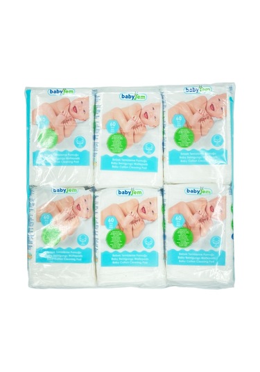 Babyjem 6'lı Bebek Temizleme Pamuğu 866