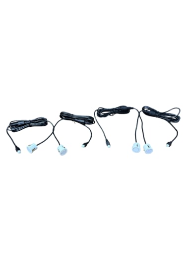 Araç Park Sensörü Gözü 18mm Beyaz Snr18-w 4 Adet Fiyatı