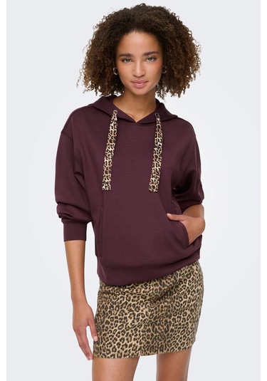 Only Bayan Sweat 15364546 Bordo Bordo