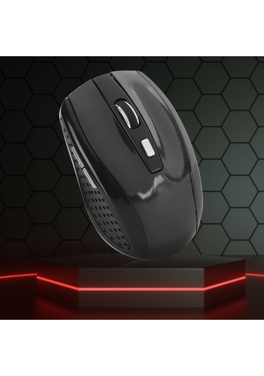 Yuntech01 2.4ghz Kablosuz Optik Fare, 1600dpı Ayarlanabilir, Sessiz Tıklama, Ergonomik Tutuş, 8m Menzil, Ofis/oyun, 8 Renk Seçeneği Pil Yok