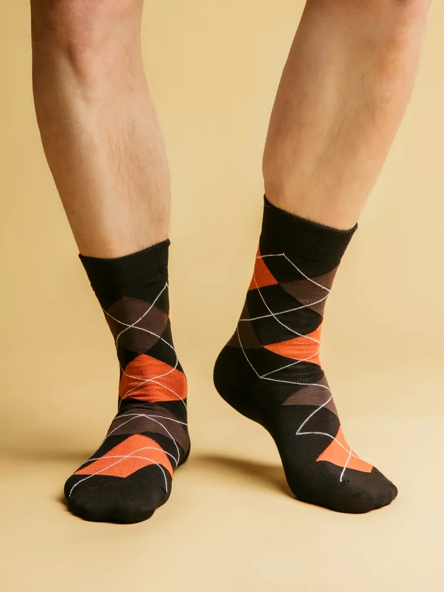 Nosko Yüksek Çoraplar 4 Çift 205409923 Kahverengi