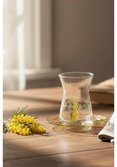 Rakle Mimosa 12 Parça Çay Seti 132 Cc Renkli