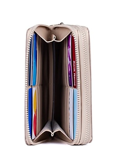 Bizoon 6001 Su Geçirmez Krınkıl Kumaş Kadın Portföy Cüzdan