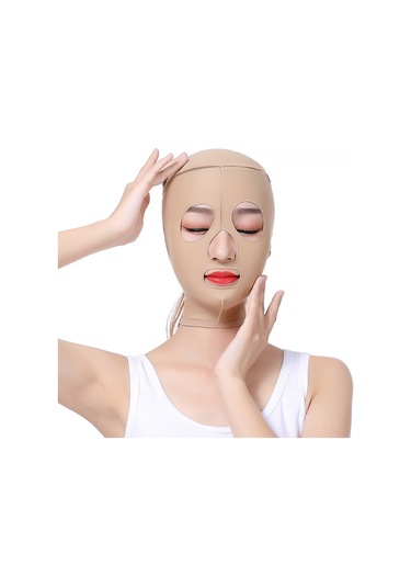 Lemestar V-çizgi Yüz Germe Kemer - Çene Kaldırma Ve Cilt Sıkılaştırma İçin Ayarlanabilir Masaj Bandı Çok Renkli