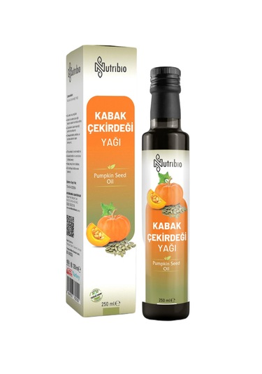 Nutribio Kabak Çekirdeği Yağı Soğuk Sıkım 250ml Tekli