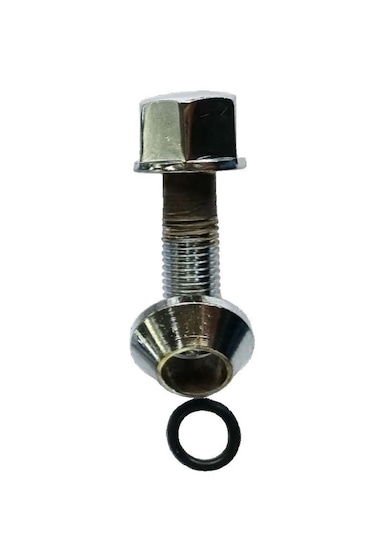 Bijon Krom Kaplı M12 X 1.5 Aa 19 Mm Diş 28 Boy 54mm 5 Adet