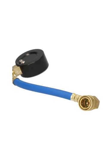 Kosona Otomotiv Klima Soğutucu Basınç Ölçer, Güvenlik Valfli Metal+gümüş Hortum, Soğutucu Dolum Testi, 0-250psı Aralığı