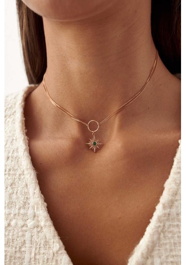 Kutup Yıldızı Choker Kolye