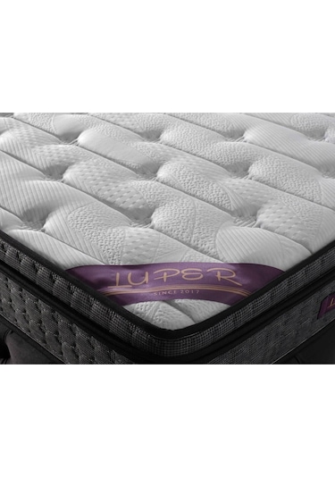 Luper Tek Kişilik Roma Couple Wick Full Ortopedik Deluxe Yaylı Yatak