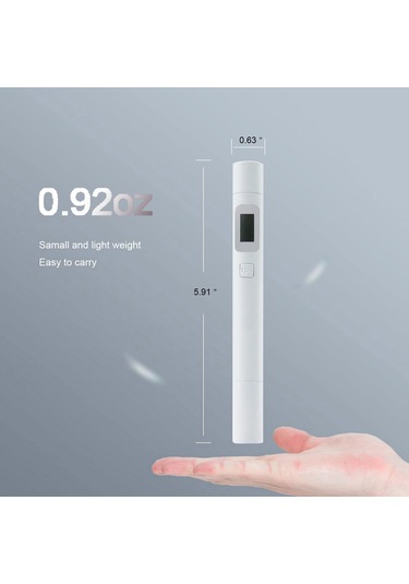 Jeemson Su Kalitesi Testeri - 0-9999 Ppm Aralığı, Otomatik Sıcaklık Dengelemesi Ve Kapatma Özelliği Tds Test Aleti