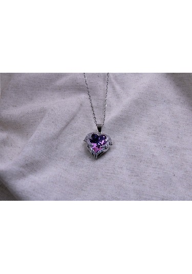 Byantep Oscar Silver Çelik Kolye