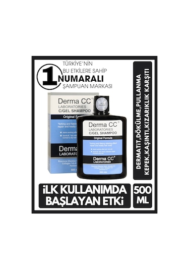 Derma Cc Laboratorıes C/Gel Şampuan 500 ML
