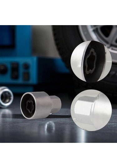 Bmw 1 3 4 5 6 7 Serisi Lastik Tekerlek Kilidi Hırsızlık Önleyici Vida Bijon Somunu Cıvatası 41 1hc.