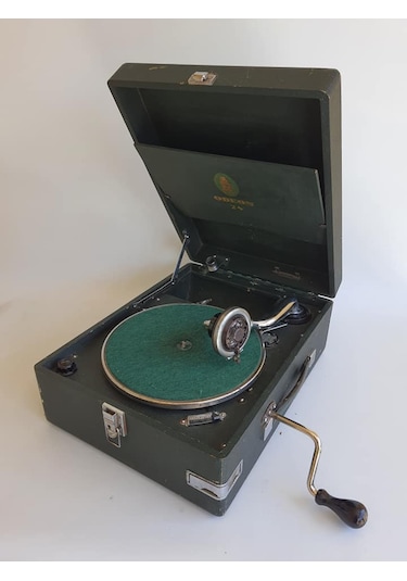 Odeon 24 Antika Çanta Gramofon 075