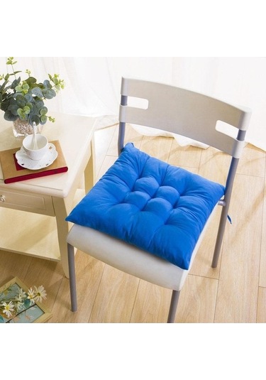 Novahub Kare Sandalye Minderi Minderi 40x40cm Av Mavi Mavi