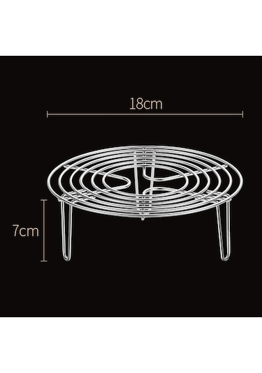 Suntek Yuvarlak Soğutma Rafı Paslanmaz Çelik Vapur Rafı, 7.09-inç Gosterildigi Gibi Çok Renkli
