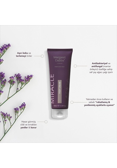 Miracle Foot Cream - Gece Ayak Bakım Kremi - 100 Ml
